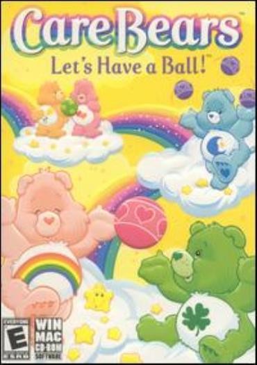 Care Bears: Let's Have a Ball PC MAC CD positive kids rainbow brain puzzle game