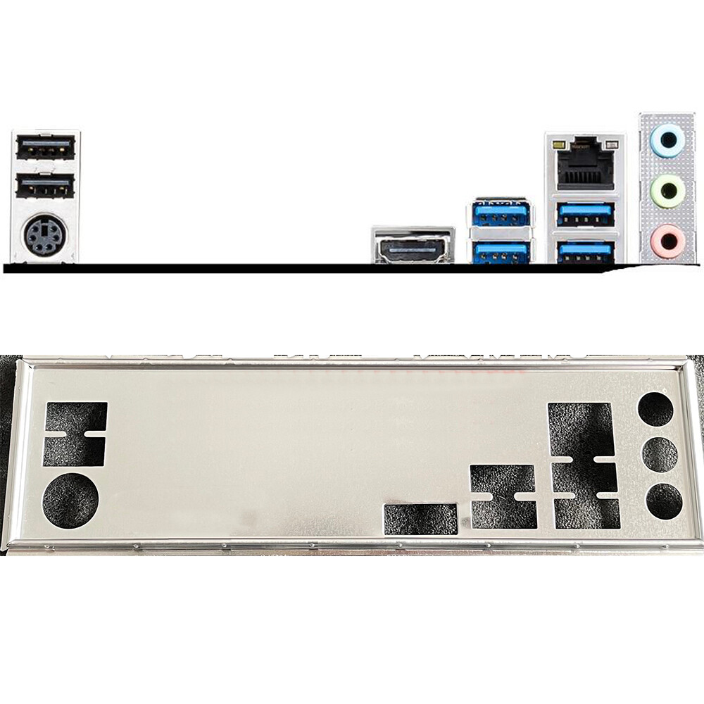 For MSI B460M-X Motherboard IO I/O Shield Backplate OEM