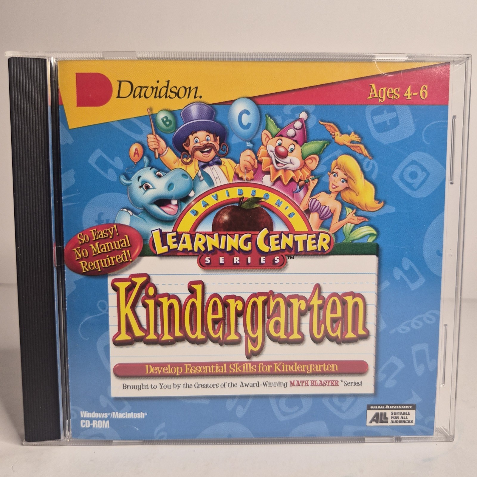 Jump Start Kindergarten Game (PC CD-ROM, Win95 / Mac) Jumpstart Learning Kids
