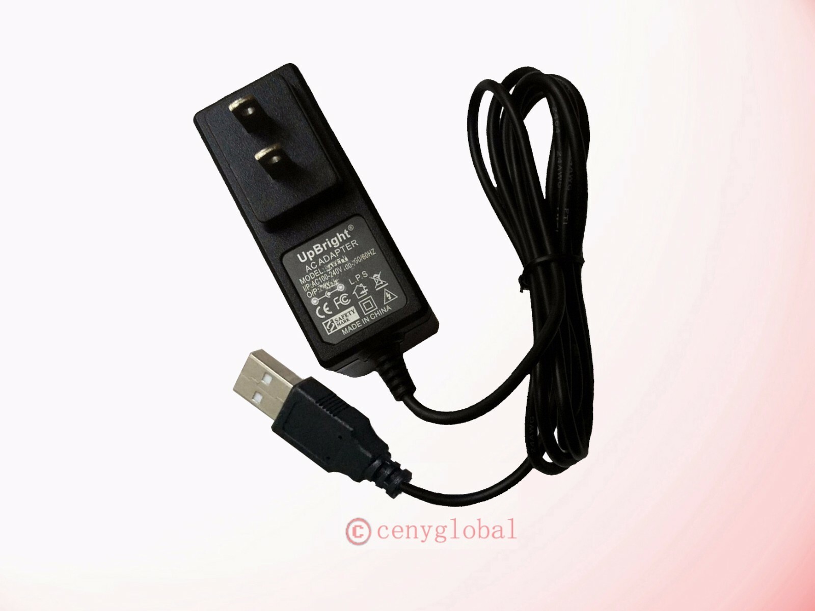 AC Adapter CAR For STANLEY SAT3S Rechargeable 300 Lumen LED Satellite Work Light