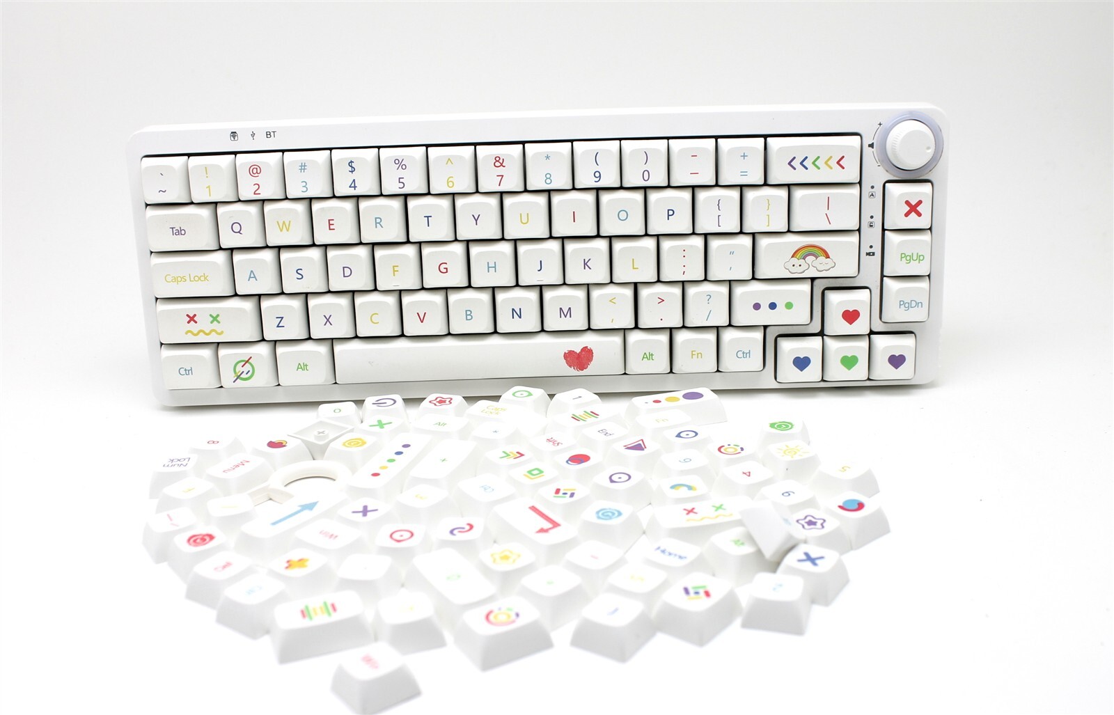 GK GAMAKAY LK67 65% RGB Modular DIY Mechanical Keyboard With Swappable Keys