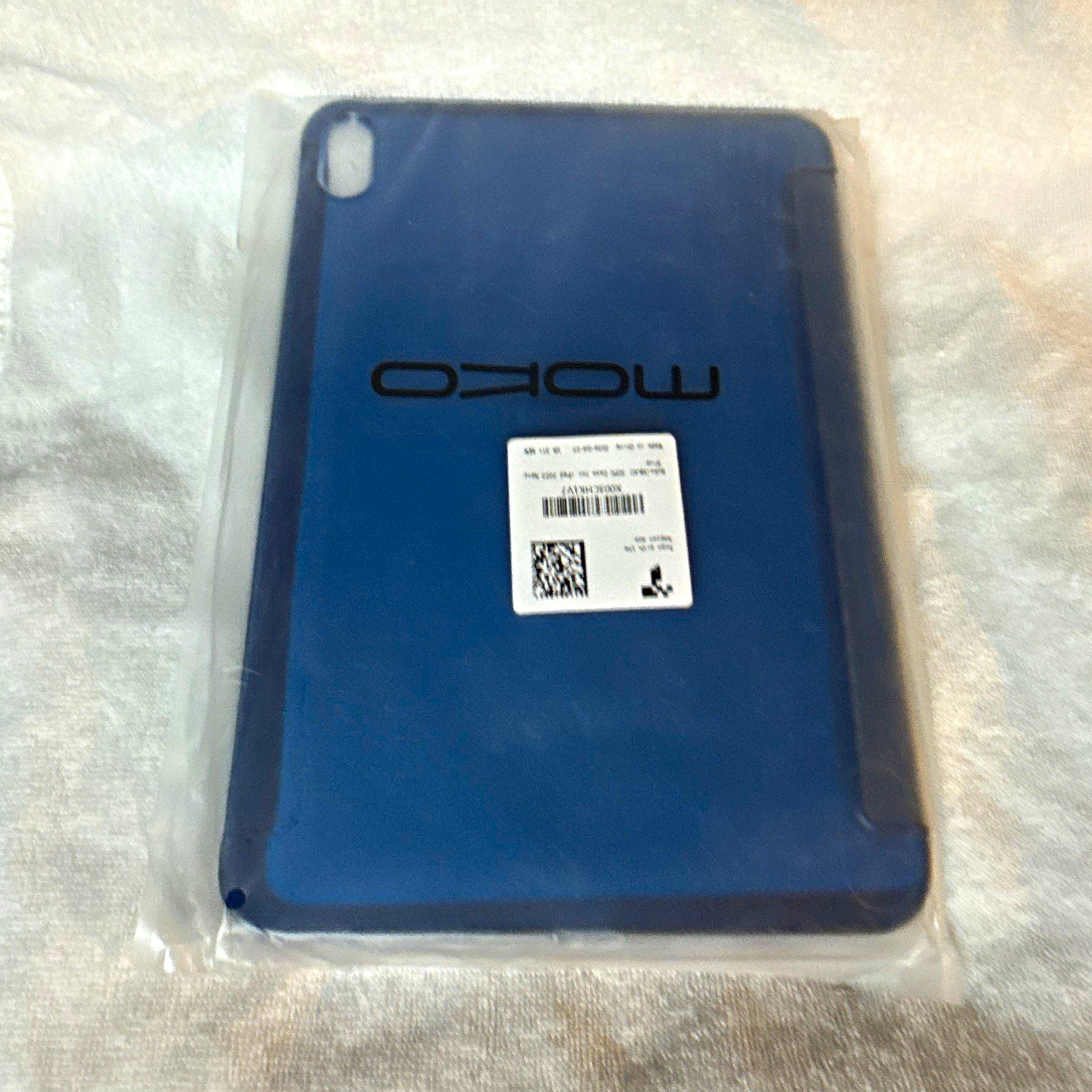 MoKo Navy Blue Polyurethane Folding Folio Case for iPad 2022.  New
