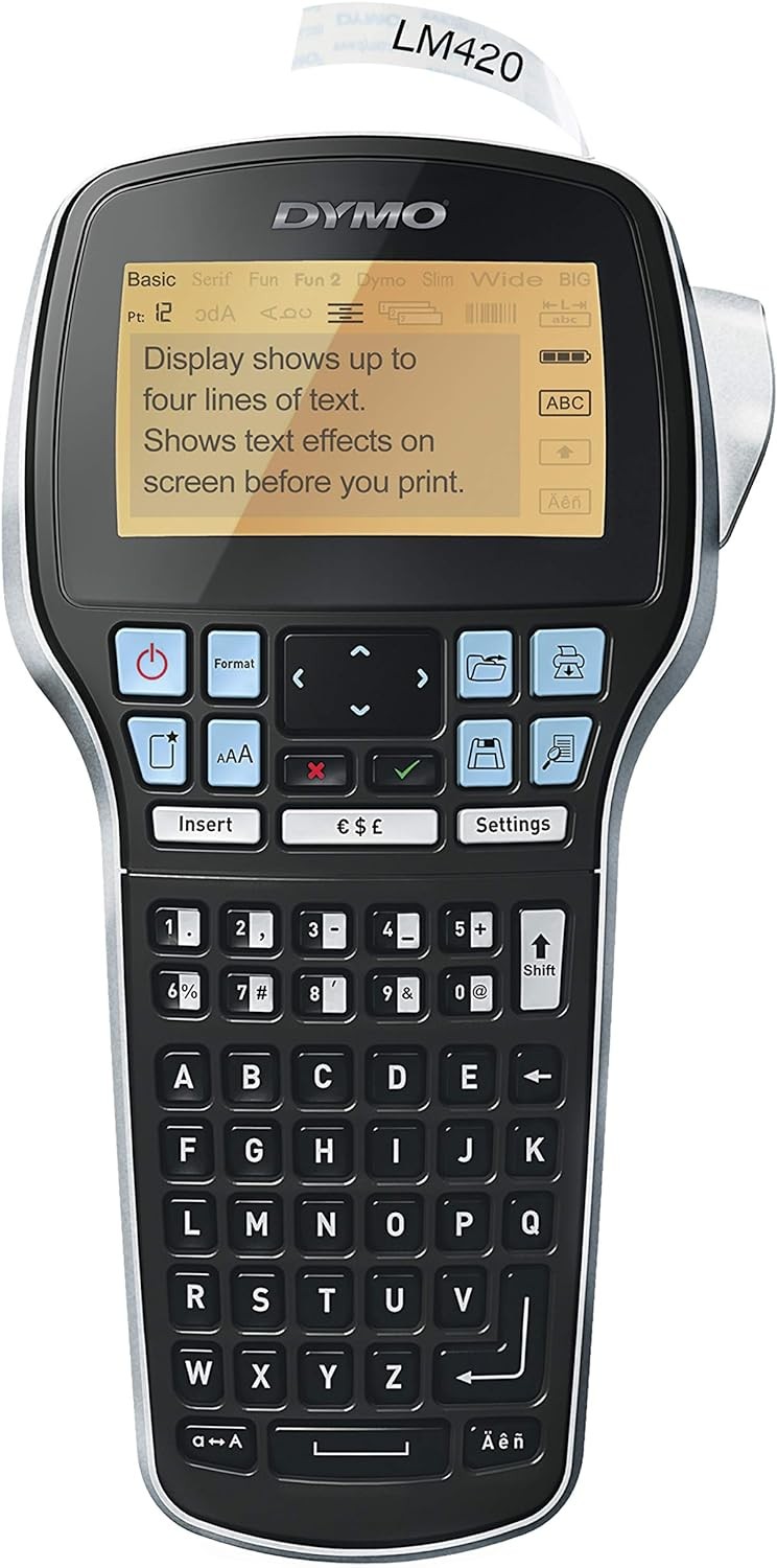 DYMO Label Maker with Adapter LabelManager 420P Labelmanager 420p 