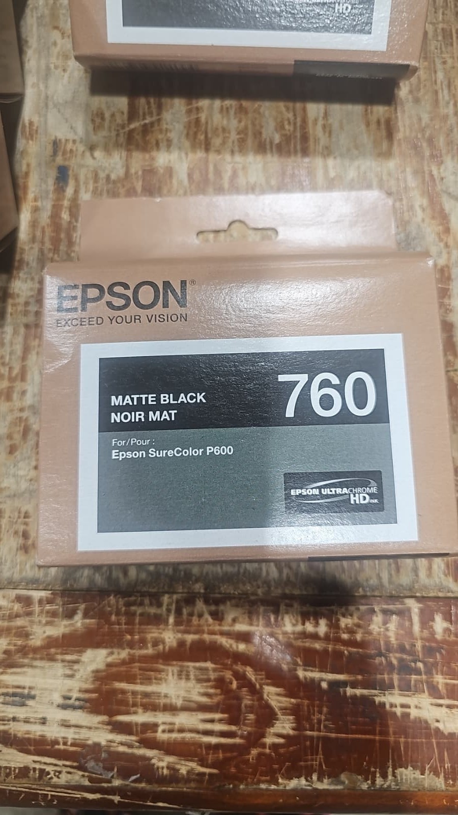 LOT OF 8 Epson Matte Black #760 Ink T7608 SureColor P600 T760 Factory Sealed