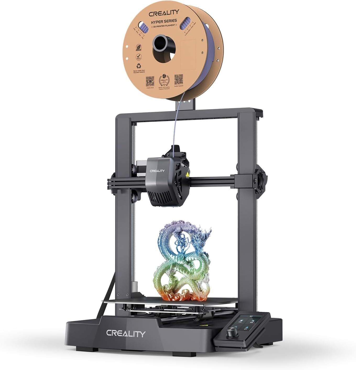 Creality Ender 3 V3 SE 3D Printer with CR Touch Strain Sensor for Auto Leveling