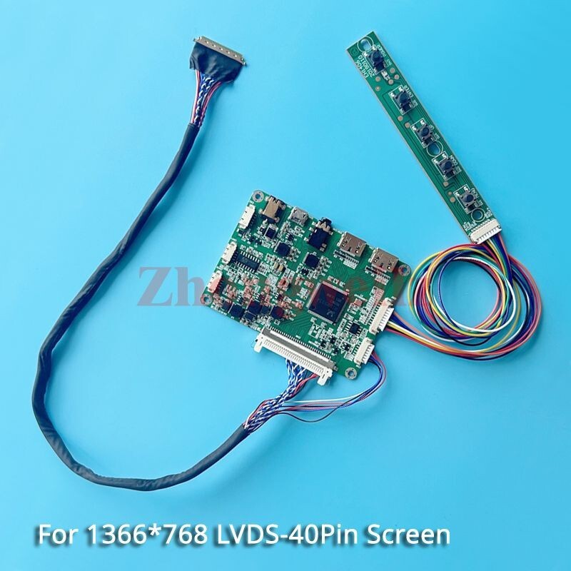 For LP156WH2-TLD1/TLE1 1366x768 40Pin LVDS Screen Mini HDMI Controller Board Kit