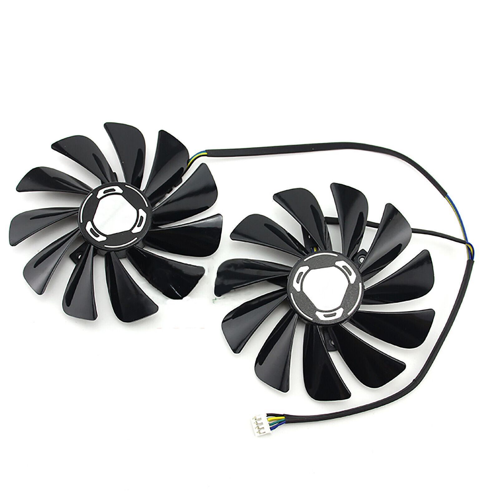 For XFX RX 5600XT 6GB RX5500 XT Graphics Card Cooling Fans Radiator Cooler Part