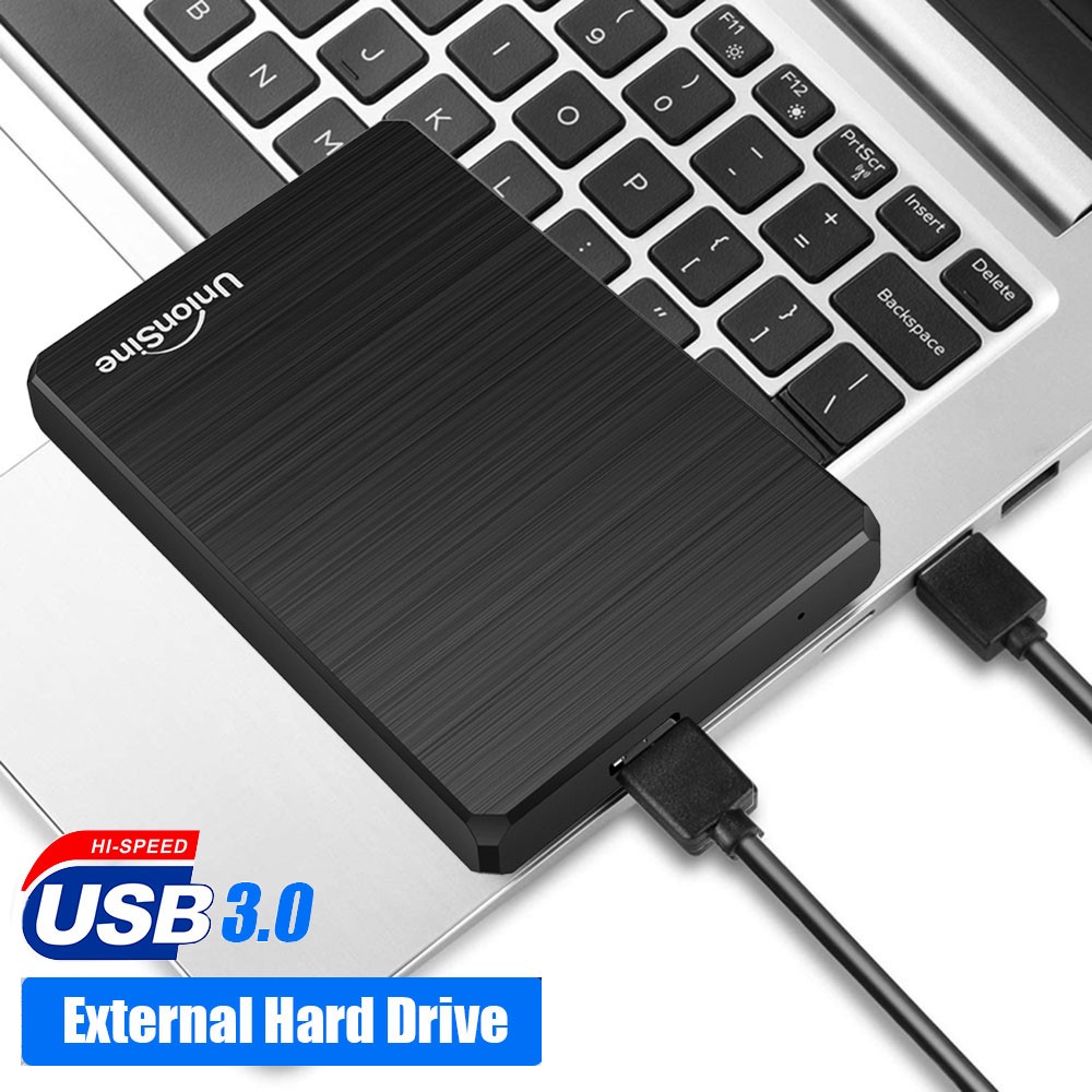 UnionSine Expansion HDD Drive Disk 500GB 1TB USB 3.0 External HDD for Laptop PC