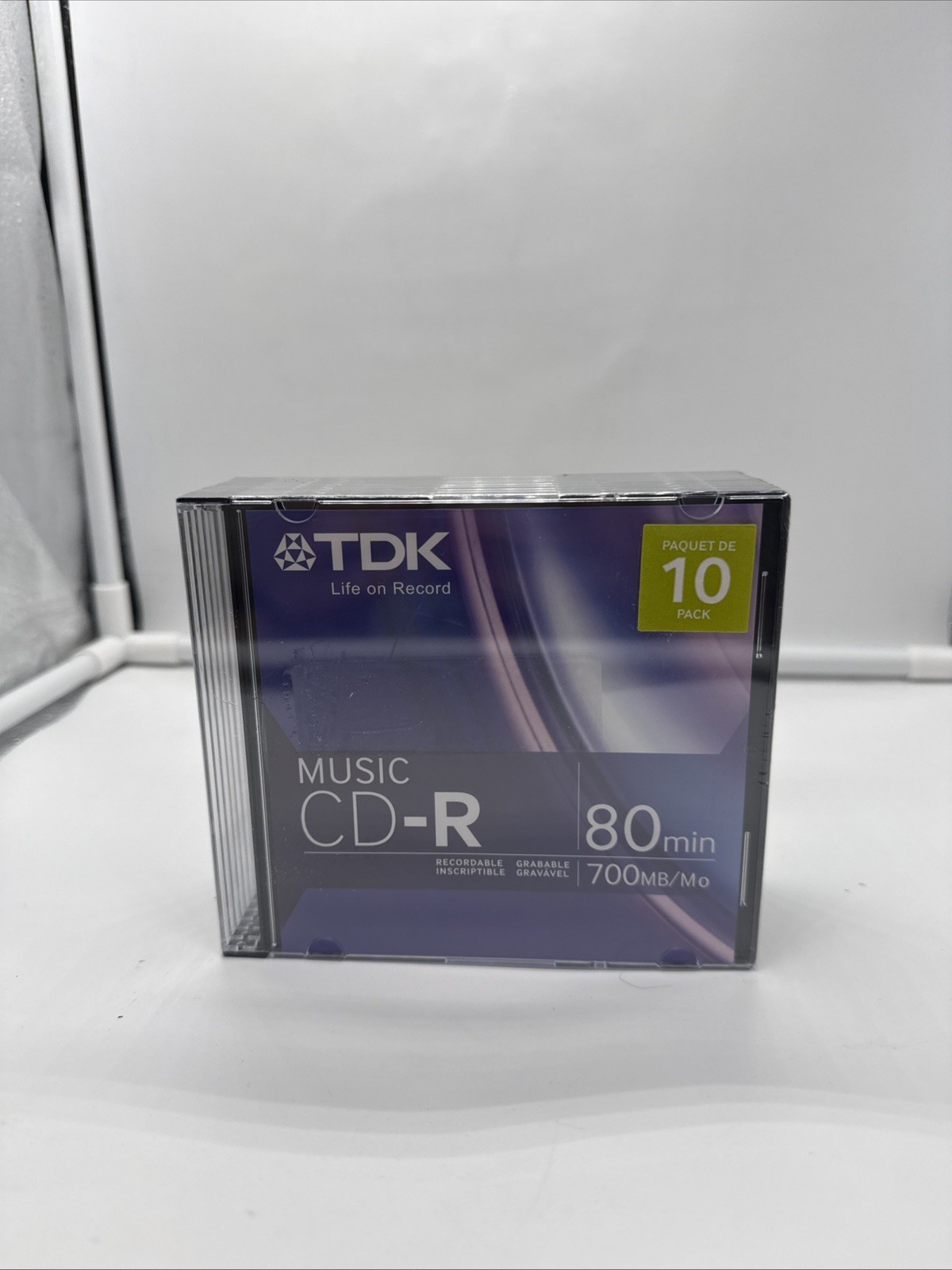 TDK CD-R 700 MB 80Min Blank CD Lot of 10 Factory Sealed