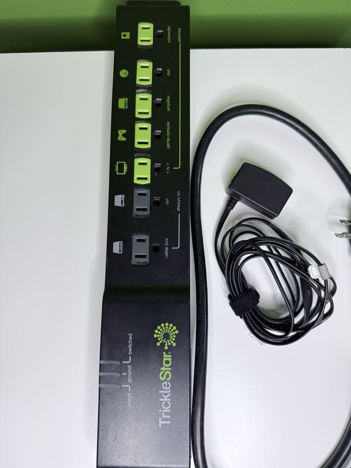 TrickleStar TS1810 7-Outlet AV Advanced Surge Protector PowerStrip