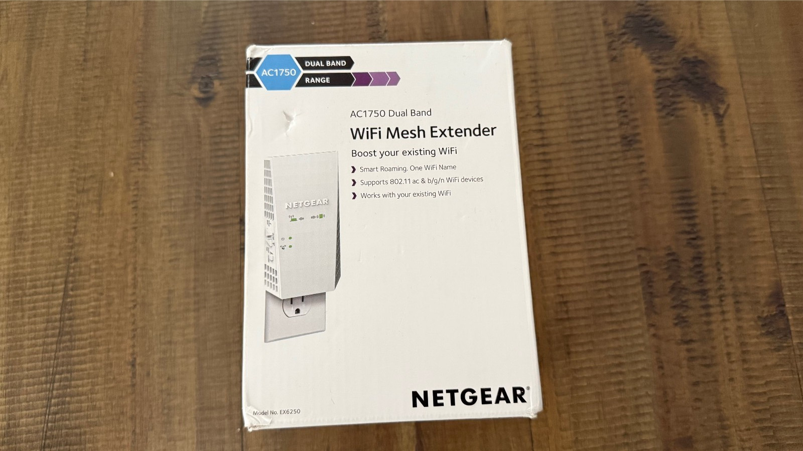 NETGEAR AC1750 WiFi Mesh Extender (EX6250) EX6250-100NAS
