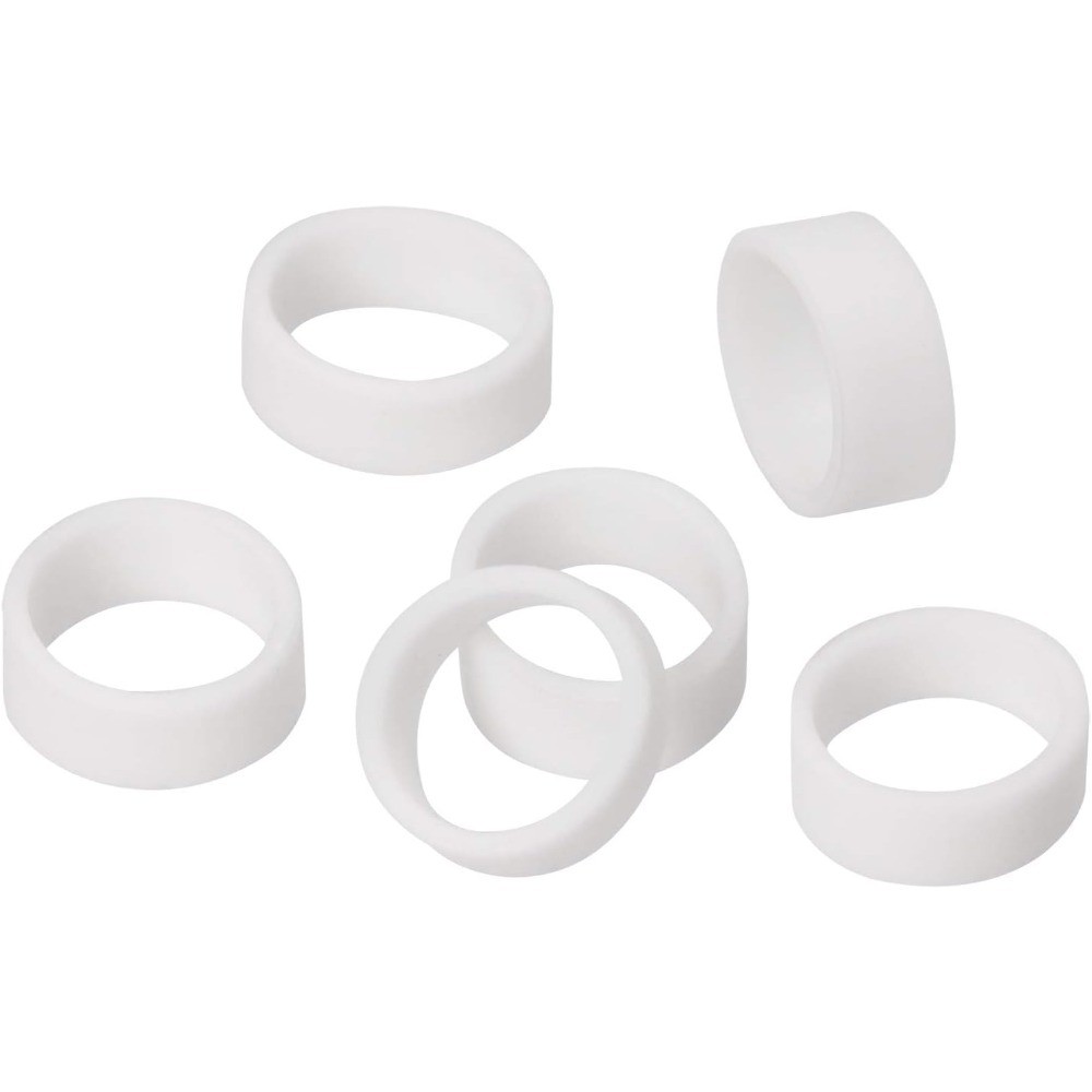100 Pieces Silicone Cable Ties, Data Lines Silicone Cord Ties, Reusable Rubber