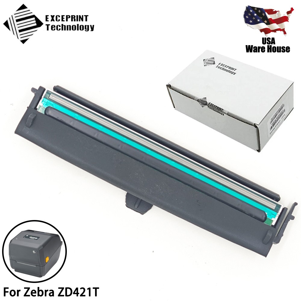 ✅ Printhead for Zebra ZD421T Thermal Barcode Printer 300dpi P1112640-219 ✅