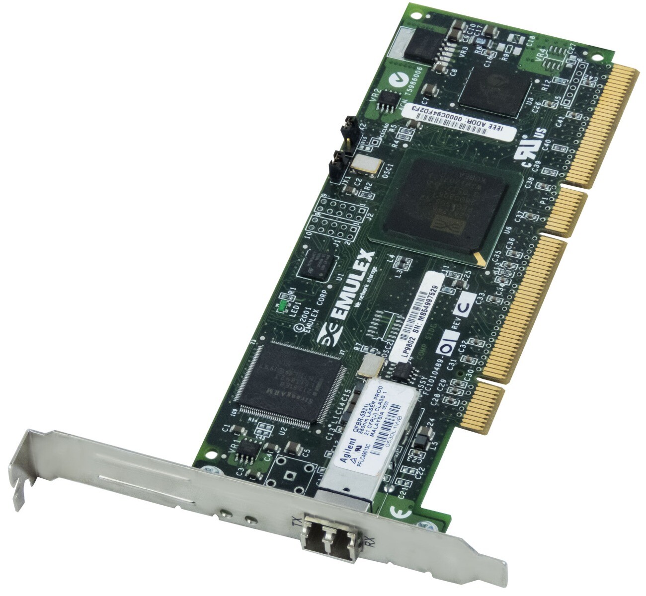LIGHTPULSE EMULEX LP9802-E FIBRE CHANNEL 2Gb PCIX