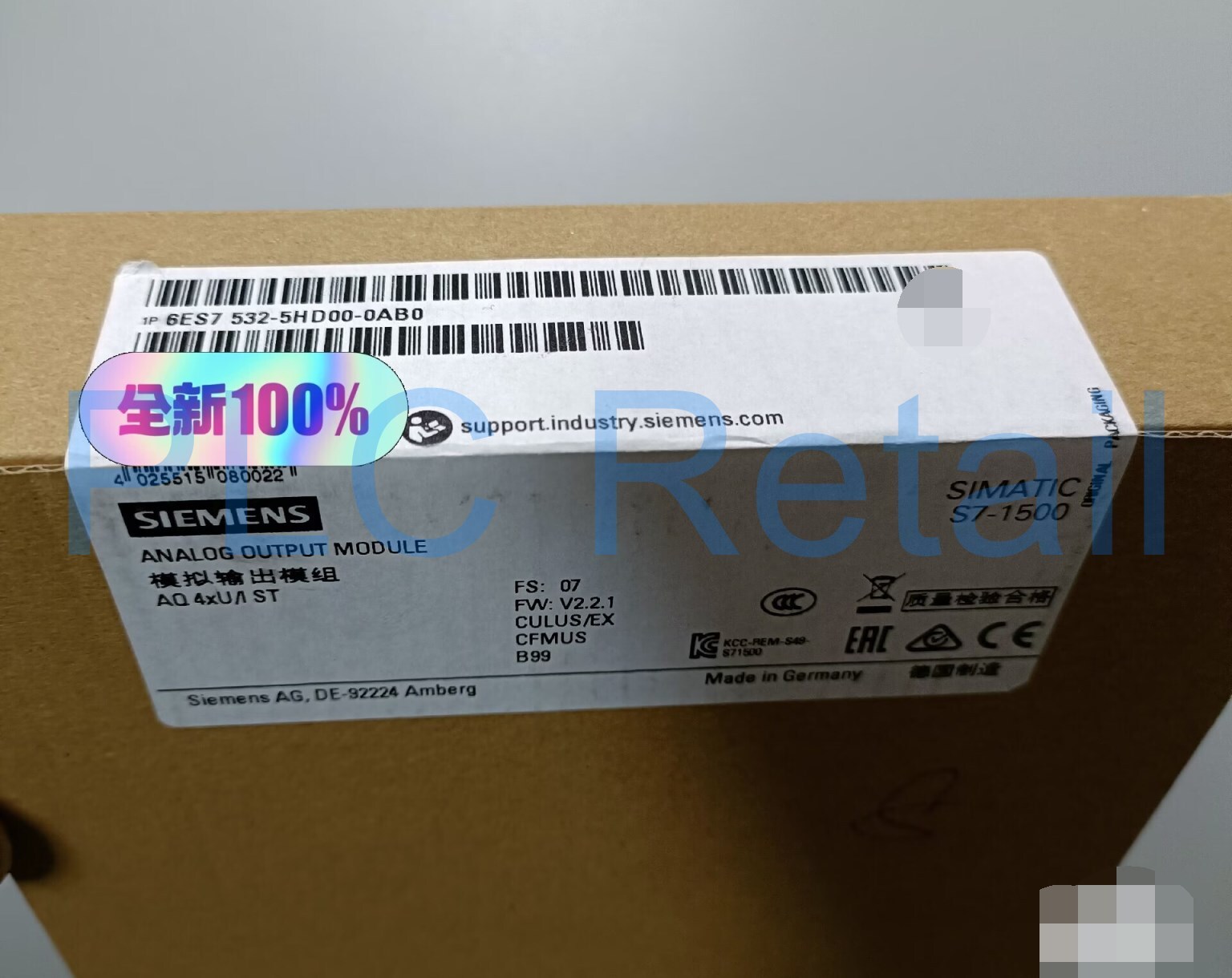 NEW Siemens module 6ES7532-5HD00-0AB0 FedEx DHL Fast delivery