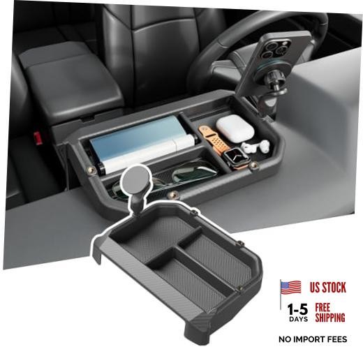 8 Inch Dashboard Storage Tray Dashboard Storage Organizer with Phone Holder