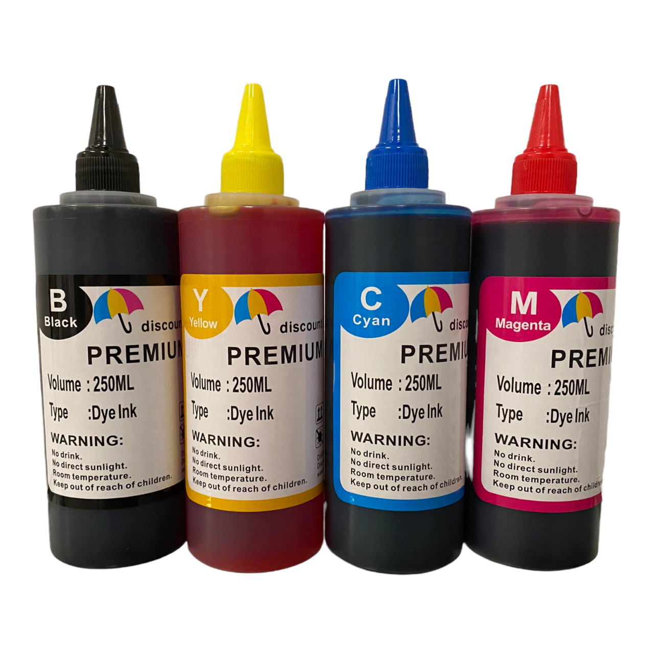 1000ml bulk refill ink For Epson Workforce 435 520 545 630 635 840 845 T126