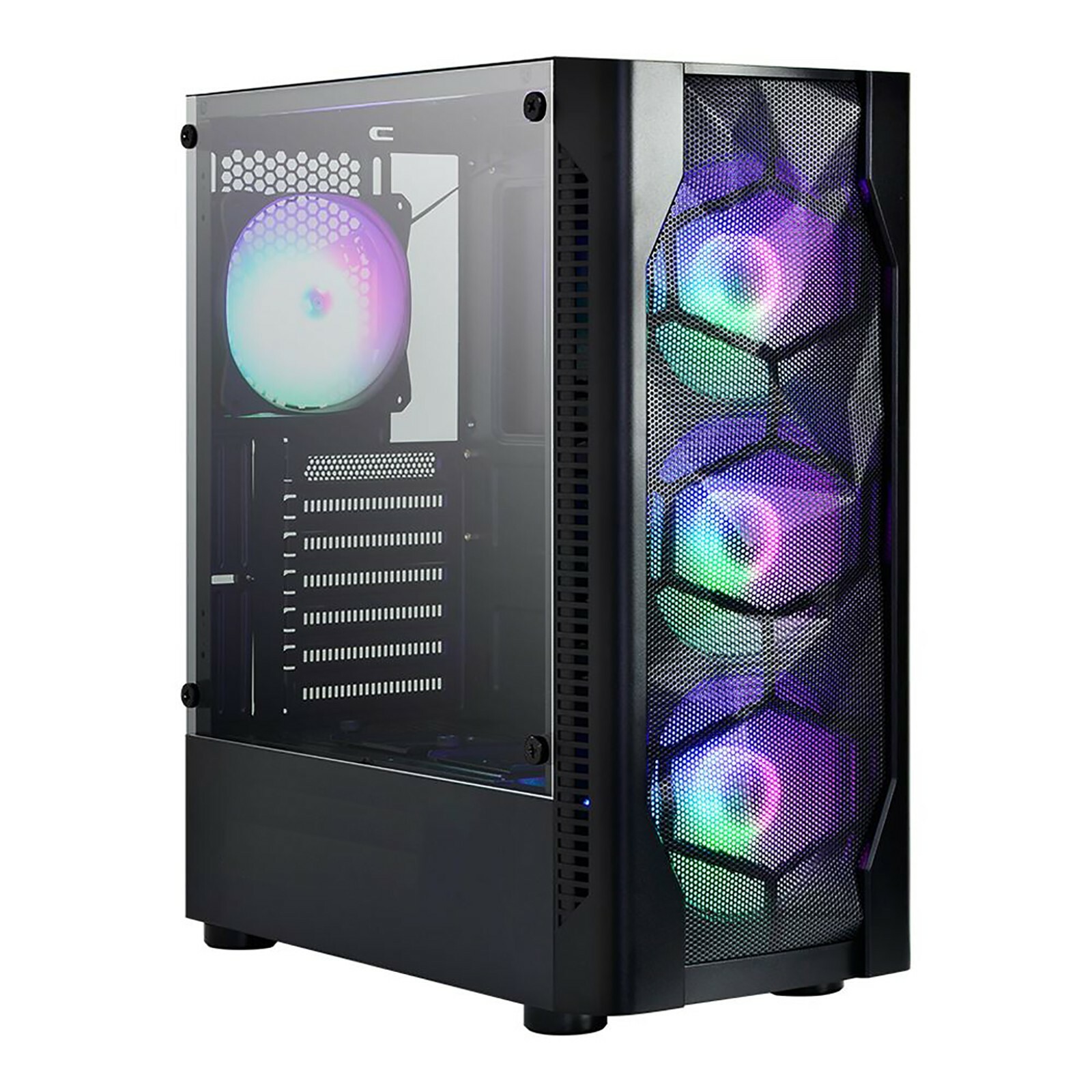BRC Gaming Custom 6-Core Gaming Desktop PC 3.9GHz 256GB SSD 8GB WIFI RX 580 W11