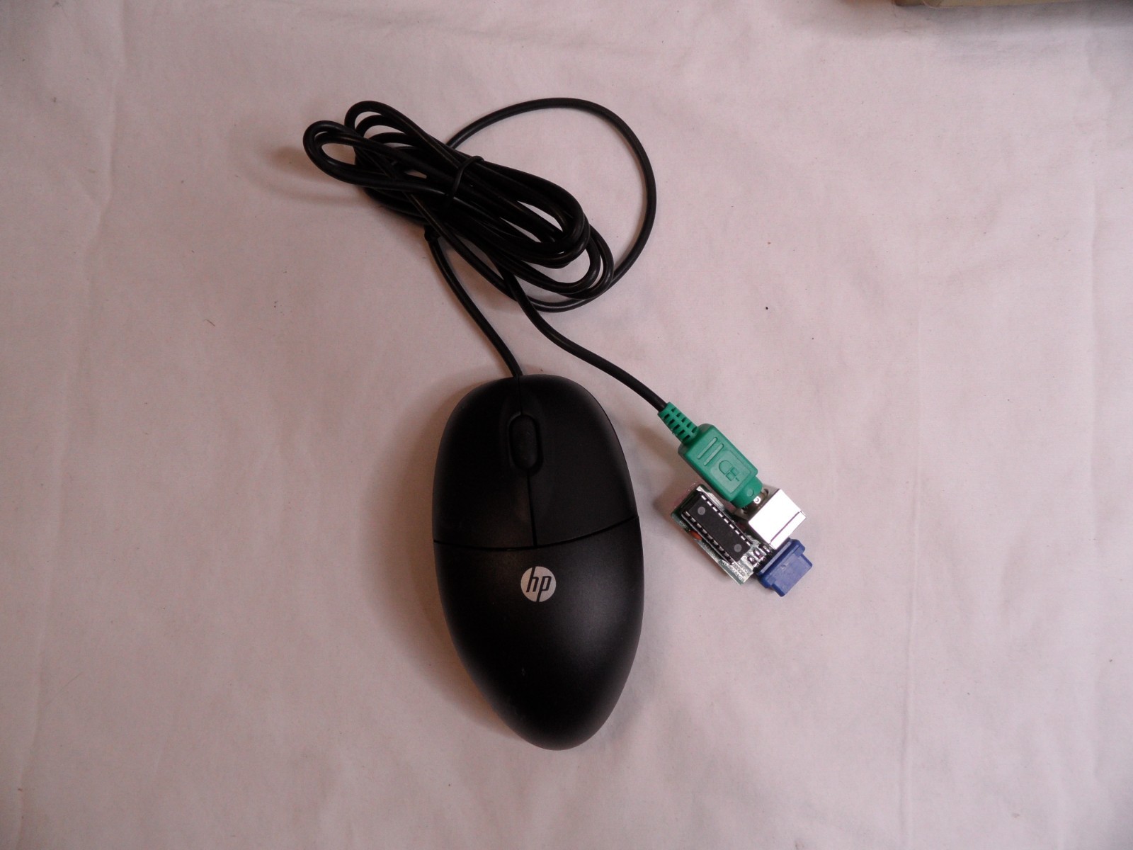 PS/2 Optical Mouse and Mouse  adapter for Atari ST Computers