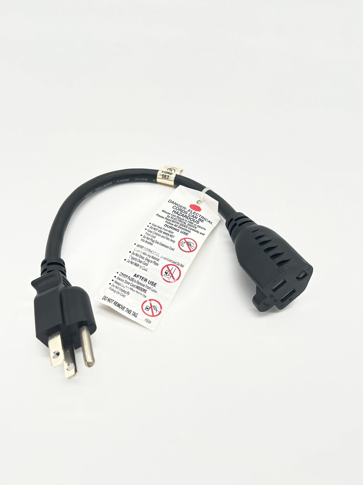 1FT Power Strip Liberator 16 Awg UL Extension Cord Cable Outlet Saver