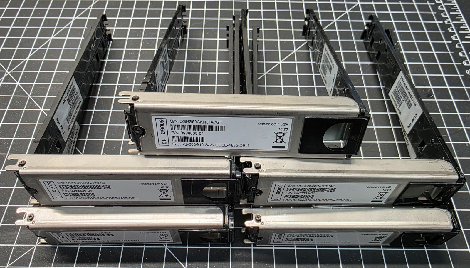 Dell EqualLogic PS5500 PS6500 PS6510 3.5" Hotswap Hard Drive Caddy Tray 80104-03