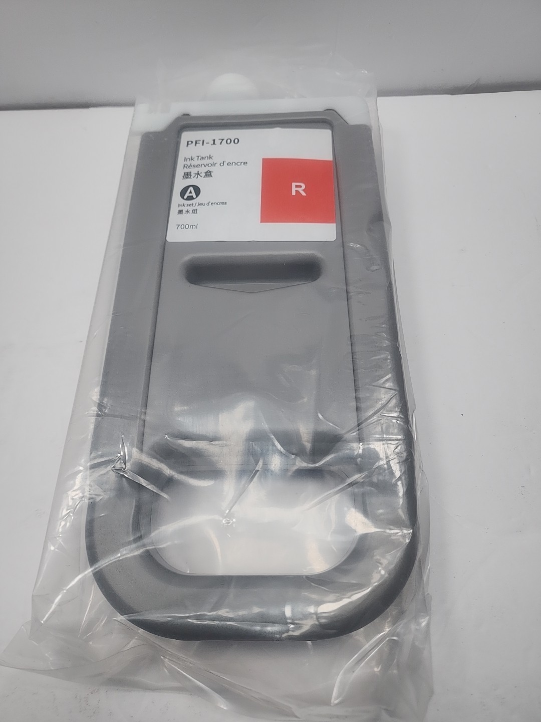 PFI-2700 R Ink Cartridge Pigment Ink Tank PFI2700 R for Canon ImagePROGRAF Red