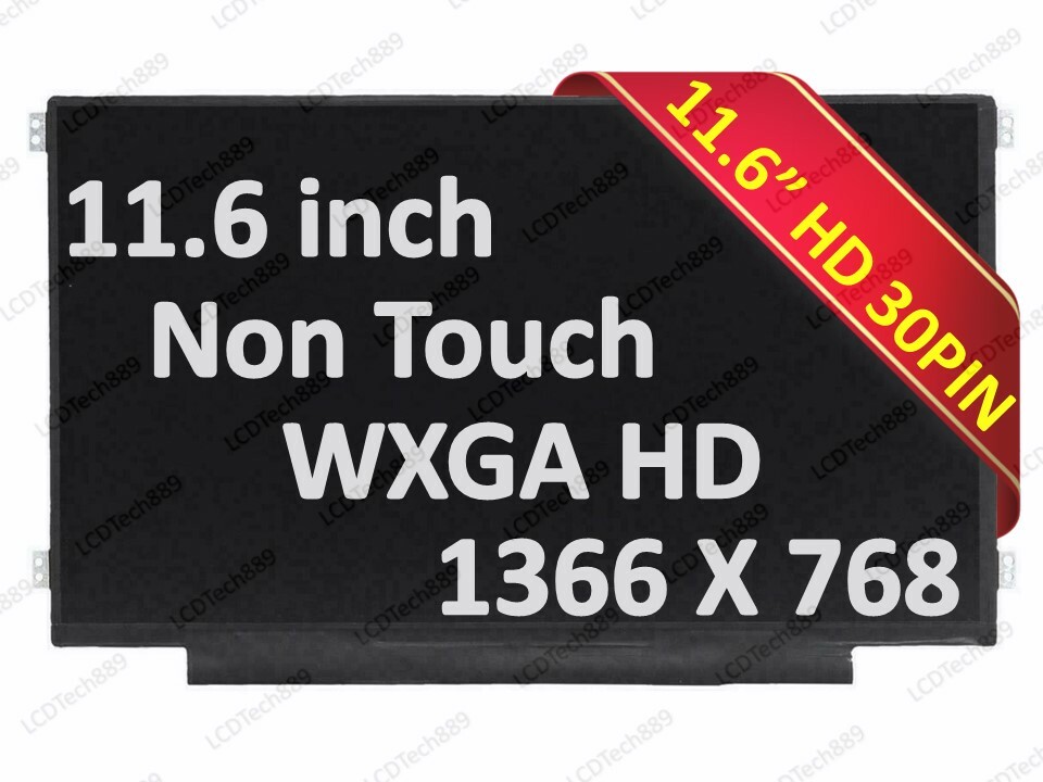 B116XTN02.3 H/W:3B New 11.6 Slim LED Screen WXGA HD 1366x768 30pin eDP B-R