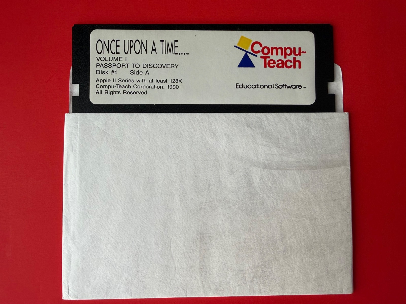 CompuTeach Once Upon A Time Volume 1 / Apple II Computers