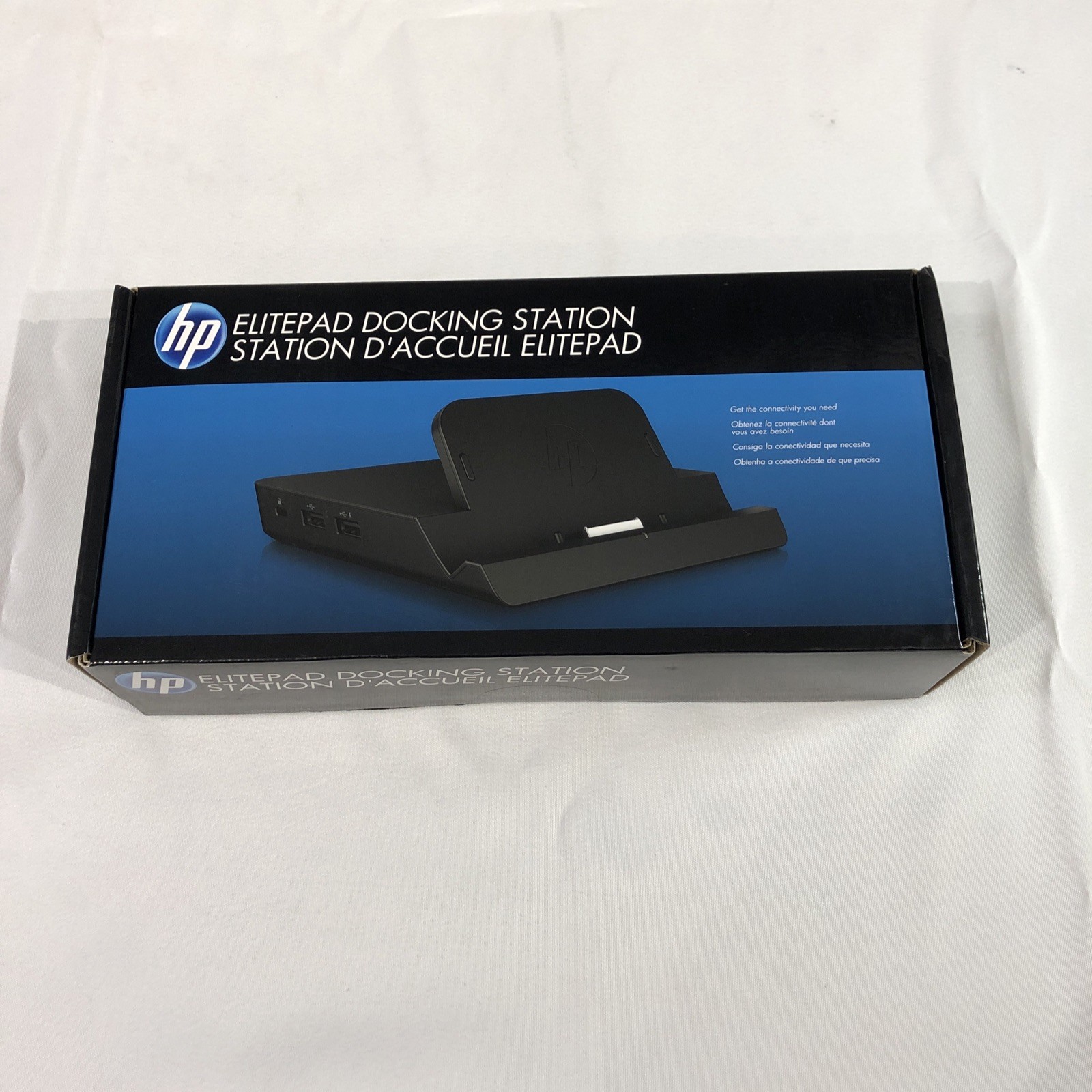 New Open Box HP ElitePad 900 G1 1000 G2 Docking Station C0M84AA#ABA w/AC Adapter