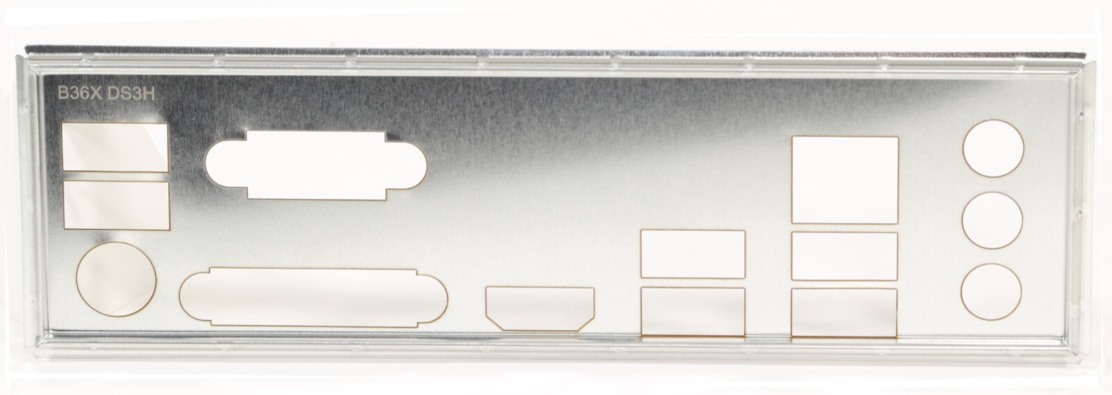 New IO Shield Backplate for GIGABYTE B360M-DS3H Micro ATX Motherboard