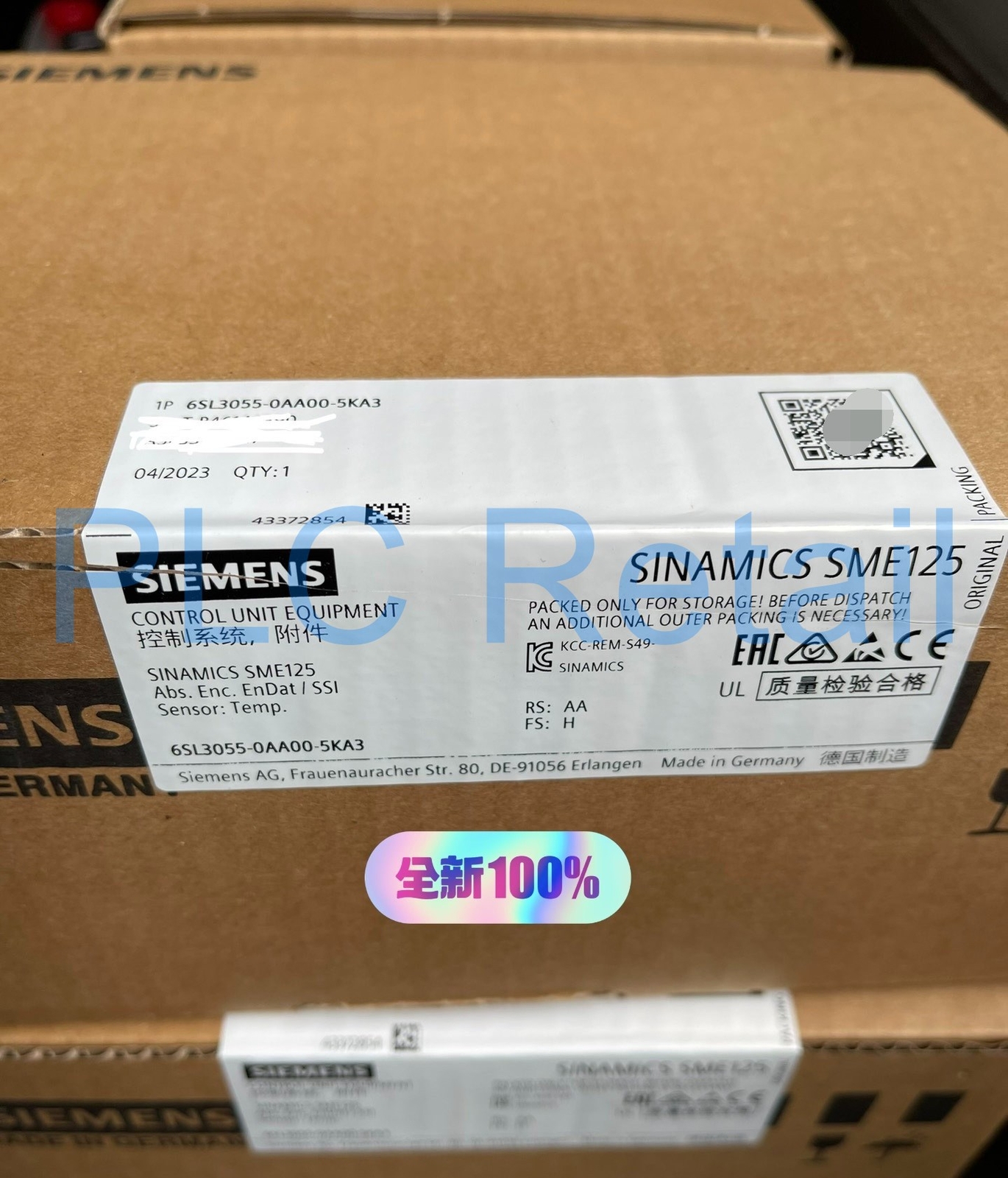 1PCS New In Box SIEMENS module 6SL3055-0AA00-5KA3 Fast delivery