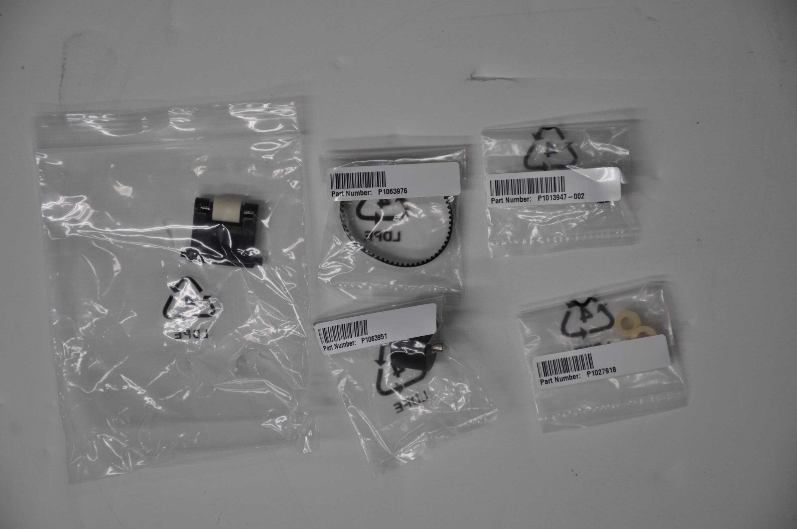 ZEBRA Kit, High Capacity Output Hopper Rollers and Belt ZXP7 P1037750-107