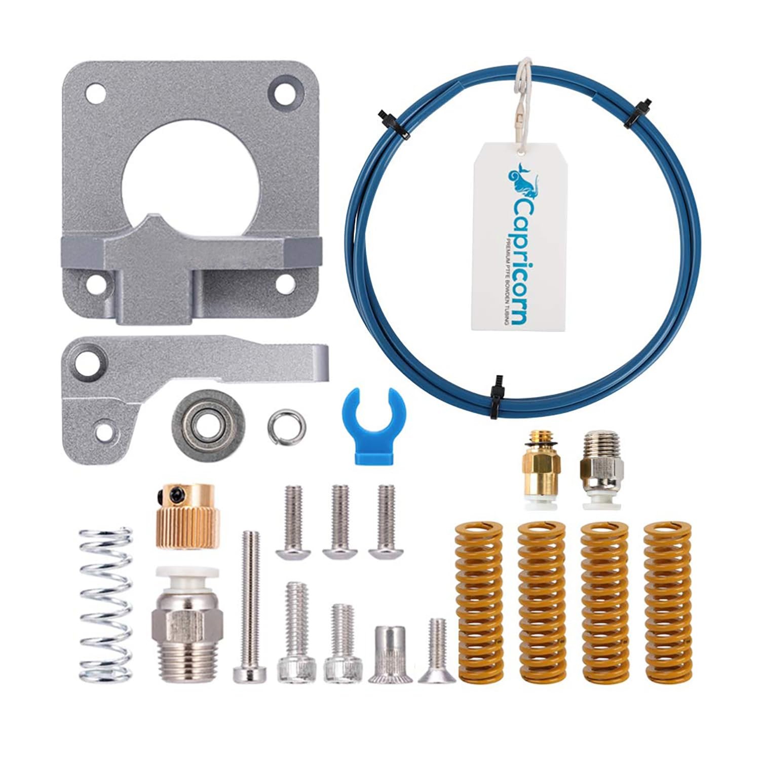 Upgrade 3D Printer Accessories with All Metal Extruder Feeder, Capricorn Bowd...
