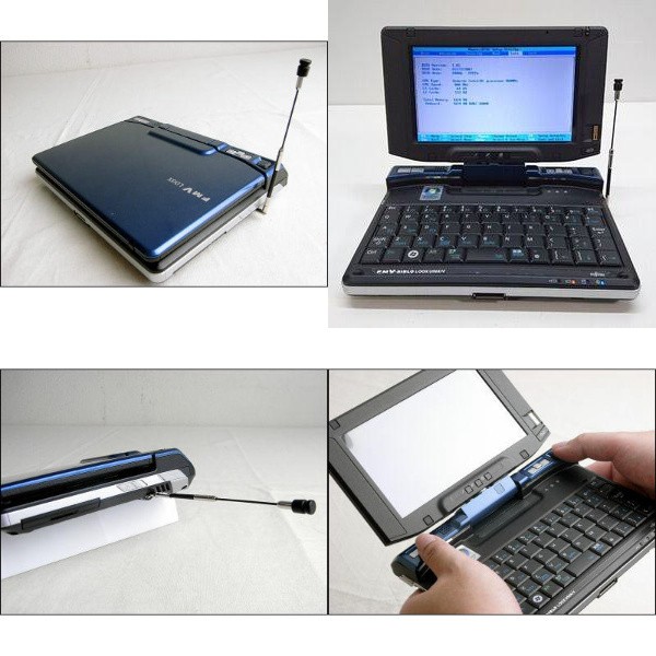 Fujitsu UMPC BIBLO LOOX U50X Pentest tablet PC ParrotOS portable network audits