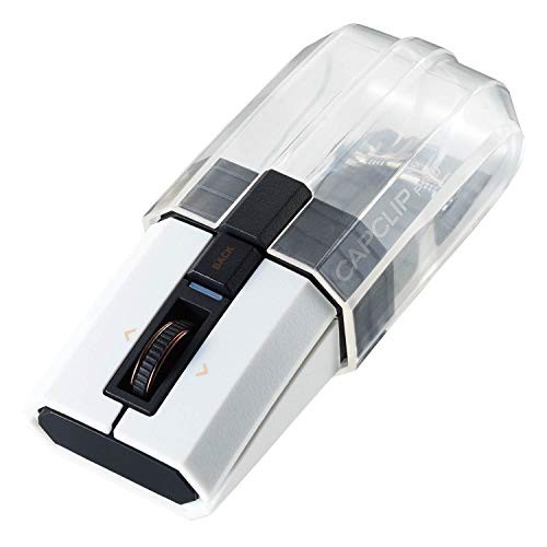 ELECOM Mouse Bluetooth Rechargeable Quiet Tilt Wheel CapClip Pro white M-CCP1BBW
