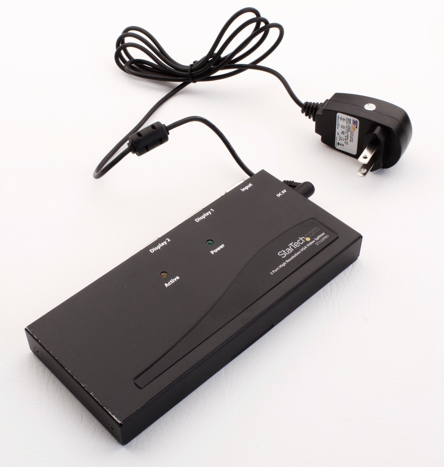StarTech 2 Port High Resolution VGA Video Splitter - ST122PRO