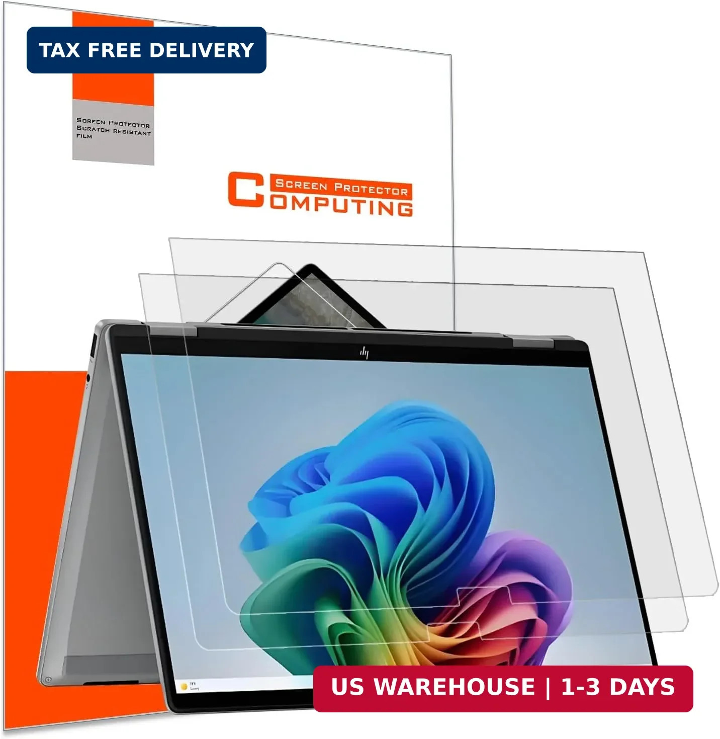 2 Pack Anti Glare Screen Protector for HP OmniBook X Flip 14'' 2-in-1