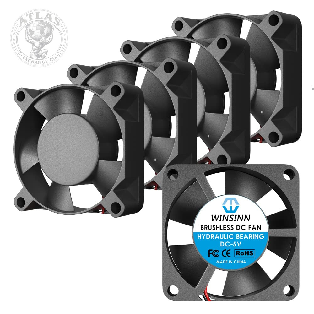 WINSINN 30Mm 5V Fan - Hydraulic Bearing, 9000 RPM, 3010 Cooling Fan for Portable
