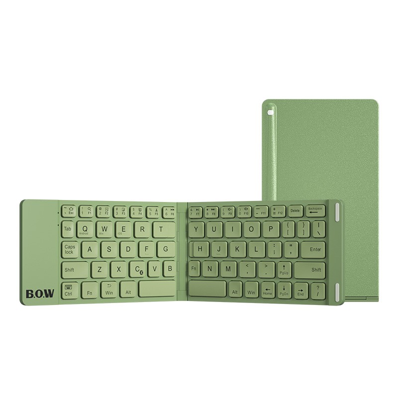 B.O.W Hangshi Folding Bluetooth Wireless Mute Keyboard And Mouse Set