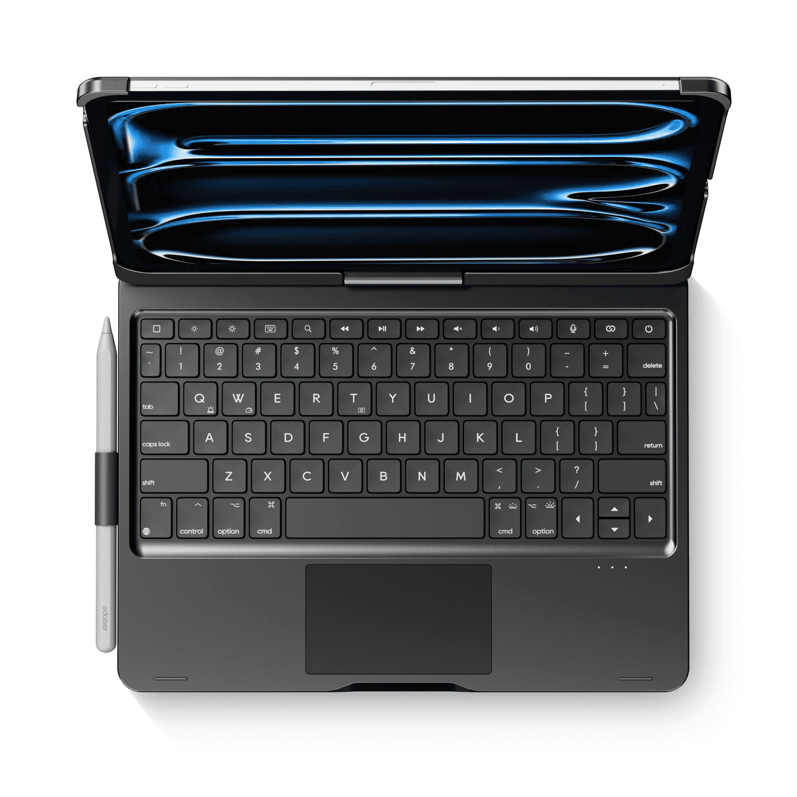 Edaiser Swivel Keyboard Case for Apple iPad Pro 11 Inch M4 M5, Wireless