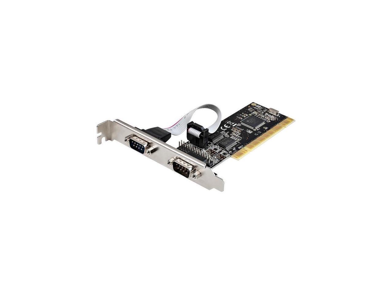 StarTech Serial Parallel Combo Card with Dual Serial RS232 Ports (DB9) & 1x Para