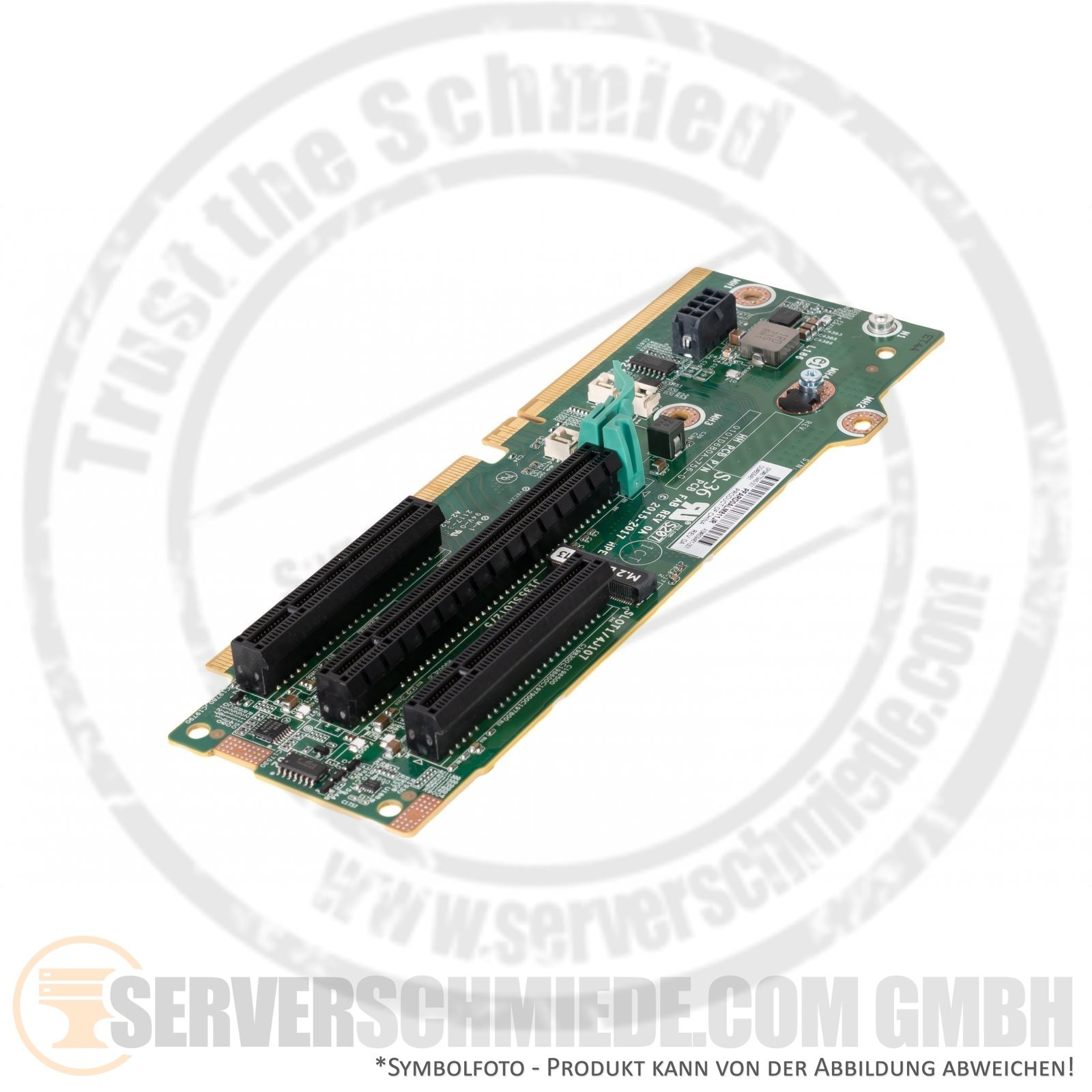 HPE DL380 Gen10 Primary M.2 PCIe x8 / x16 / x8 1st Riser without Cage