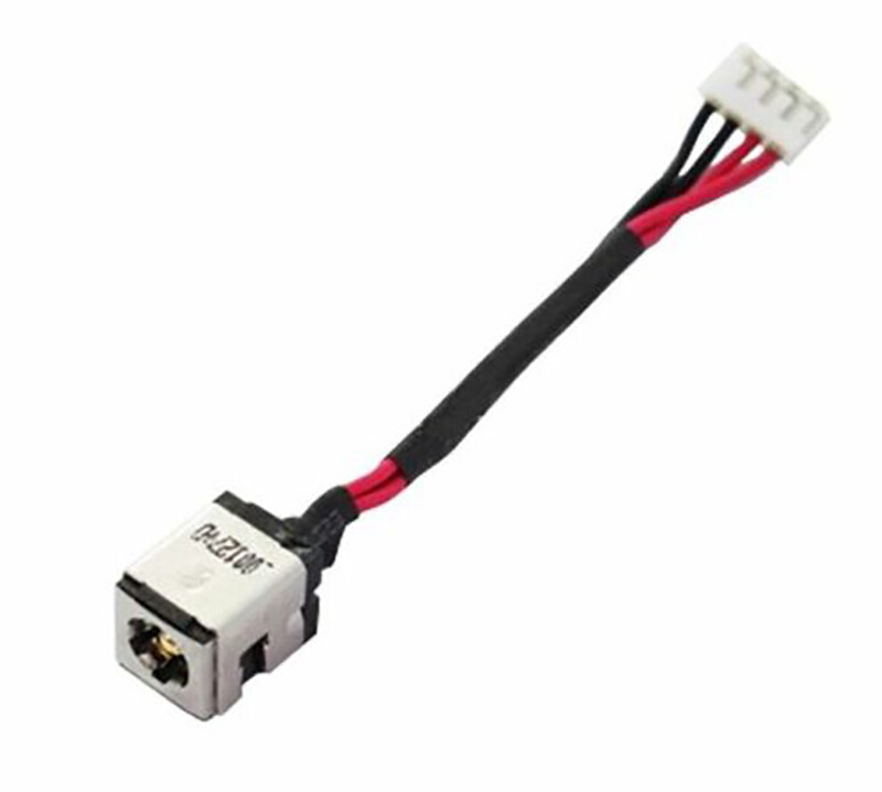 DC POWER JACK w/ CABLE HARNESS ASUS K50I-RBBGR05 K50IJ-A1 K50IJ-C1 CHARGING PLUG