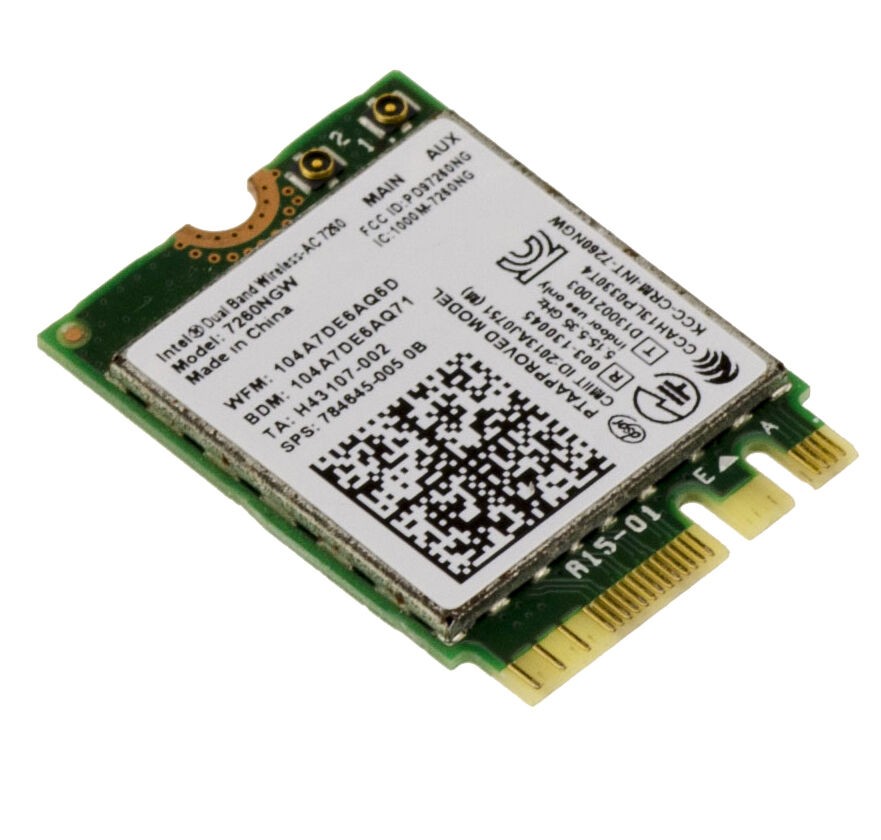 M2 Card E A 802.11A/B/G/N/AC 1200M And Bluetooth 4, Intel 7260