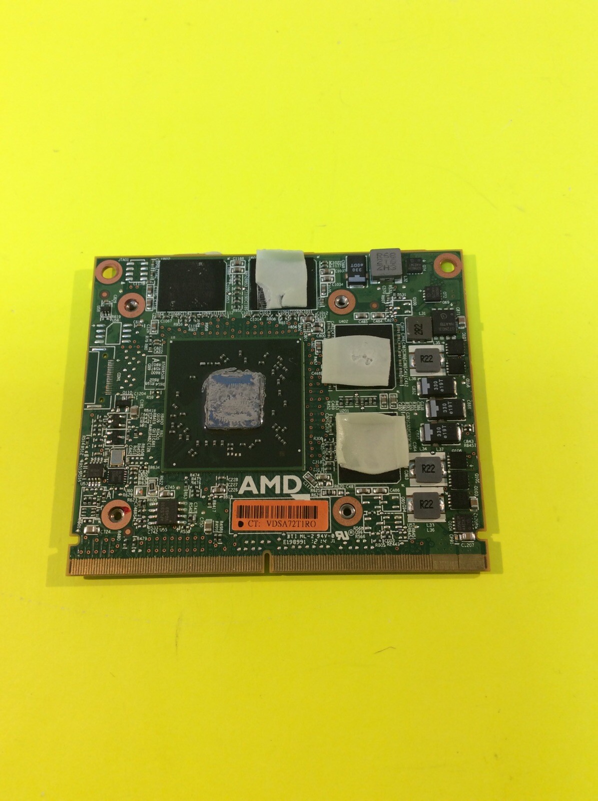 OEM HP EliteBook 8560W AMD ATI FIREPRO VGA VDSA72T1R0  "Tested"        A1-Y3-q1