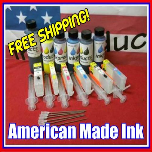Refill Kit For Canon PGI 280, CLI 281 6 Color Cartridge Set