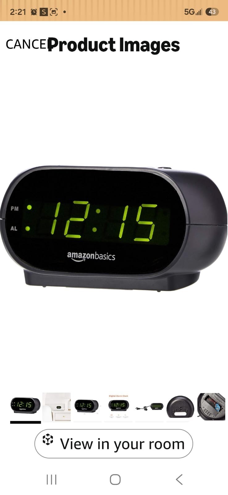 Amazon Basics Small