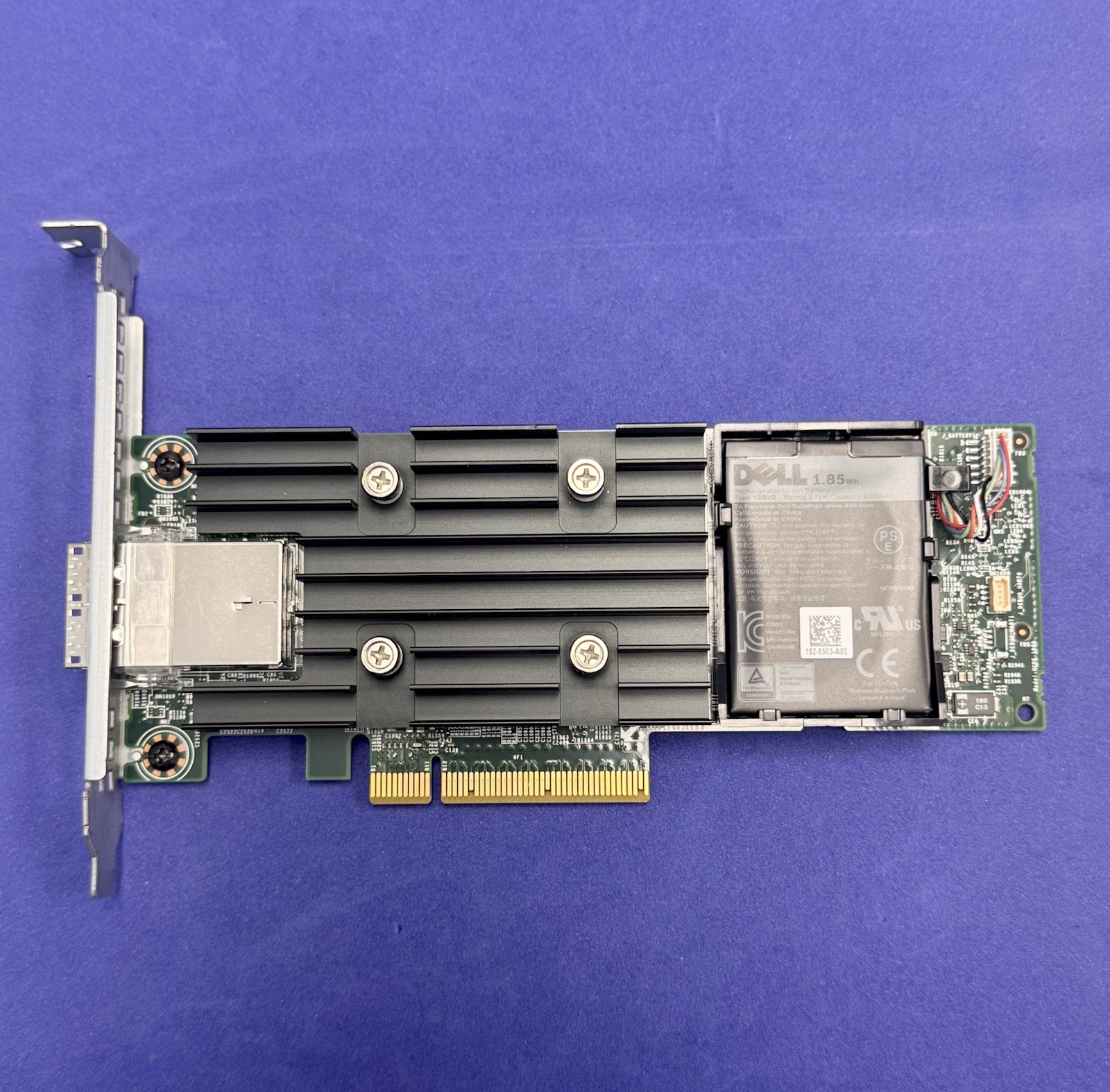Dell H840 12Gb/s PCIe SAS RAID Controller w/ Battery Dell P/N: 07RTCM