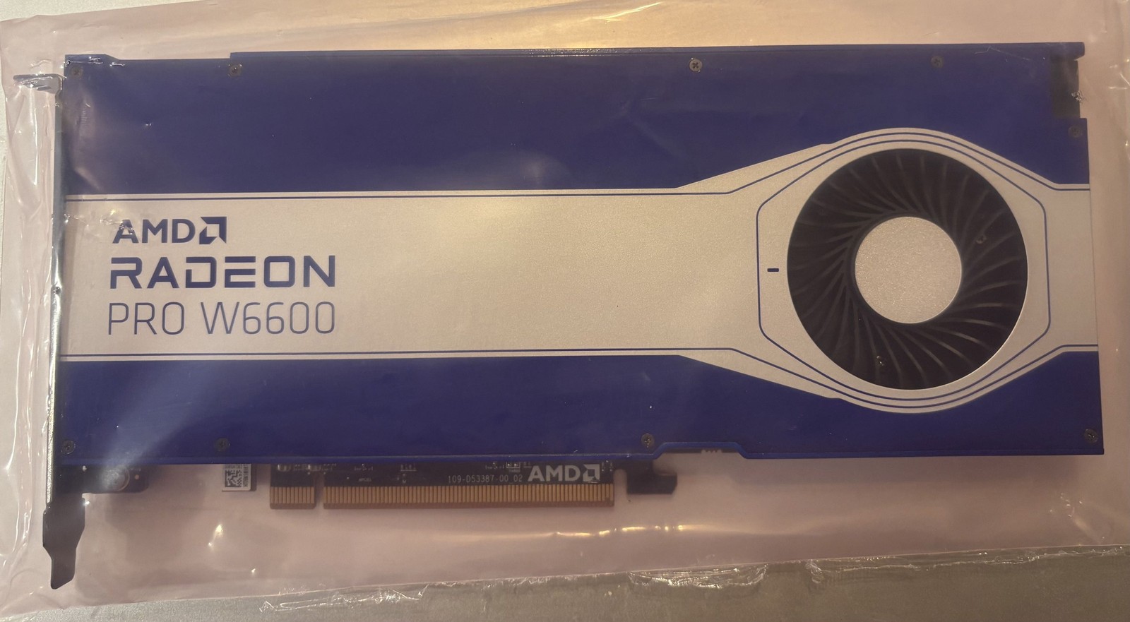 AMD Radeon Pro W6600 8GB GDDR6 Workstation Graphics Card Card Only