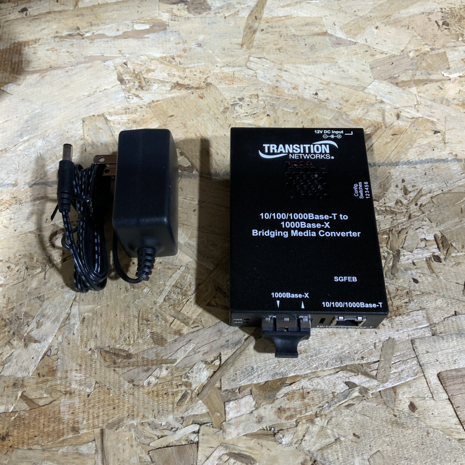 Transition Networks SGFEB1013-120 1000Base-LX Media Converter